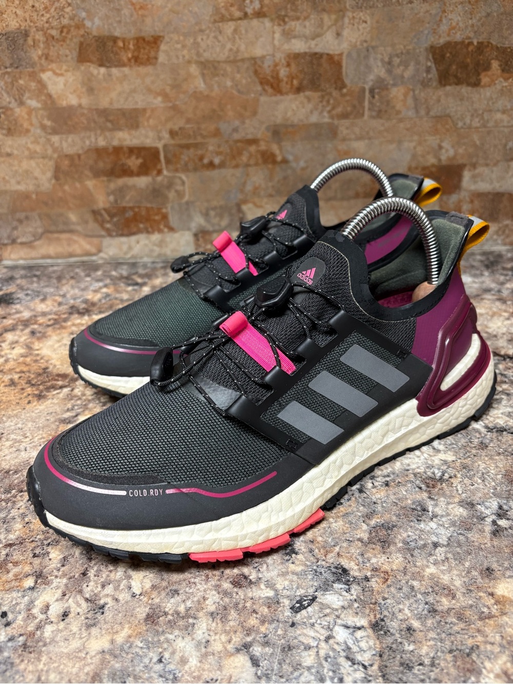Adidas UltraBoost Winter RDY EG9803 Purple Berry Black White Shoes Size 9